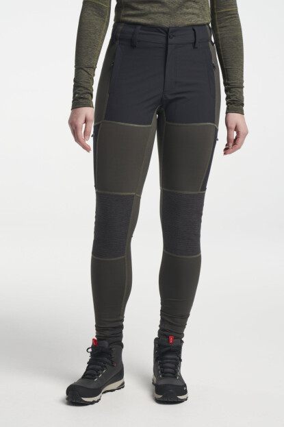 TENSON TXlite Tights W tmavá khaki