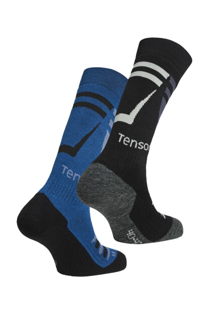 TENSON Core Ski Socks 2-pack modrý